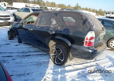 2006 Acura Mdx z USA, uszkodzony, nr VIN 2HNYD18276H531357